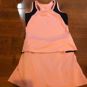 Tail Girls Matching Tennis Skirt and Tank Top